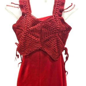 Red Flame Crop Top