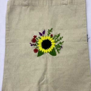 Embroidery tote bag